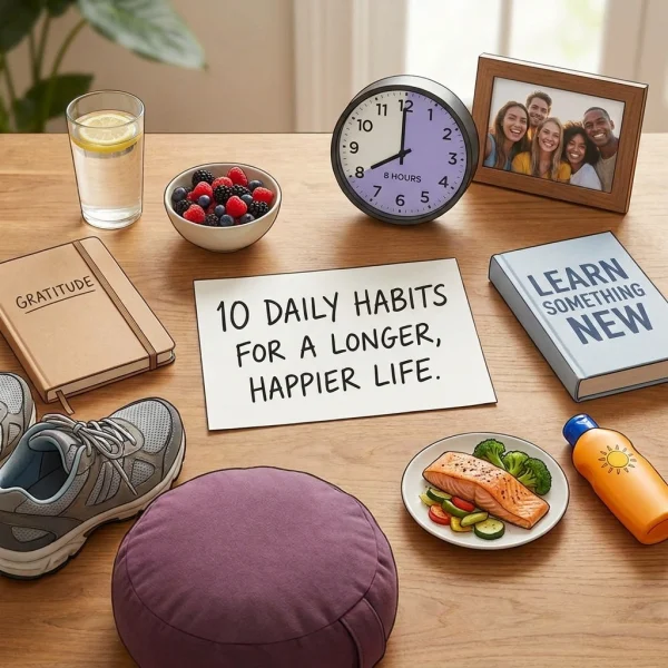 10 Daily Habits That Add Years to Your Life