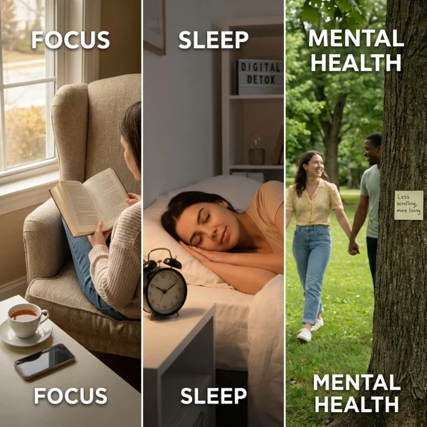How Digital Detox Improves Focus, Sleep, and Mental Health