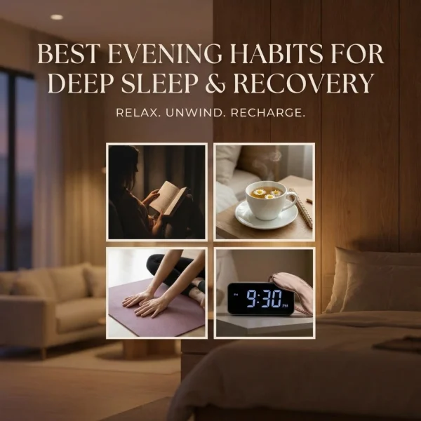Best Evening Habits for Deep Sleep and Recovery